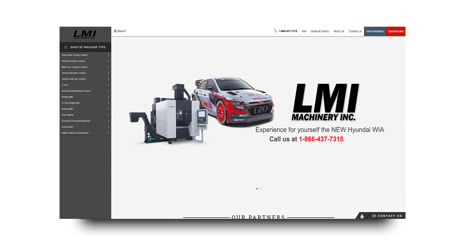 Edmonton Custom Web Development | Lamarche Machinery